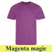 JC001 COOL T - Unisex környakú póló szublimáláshoz magenta magic